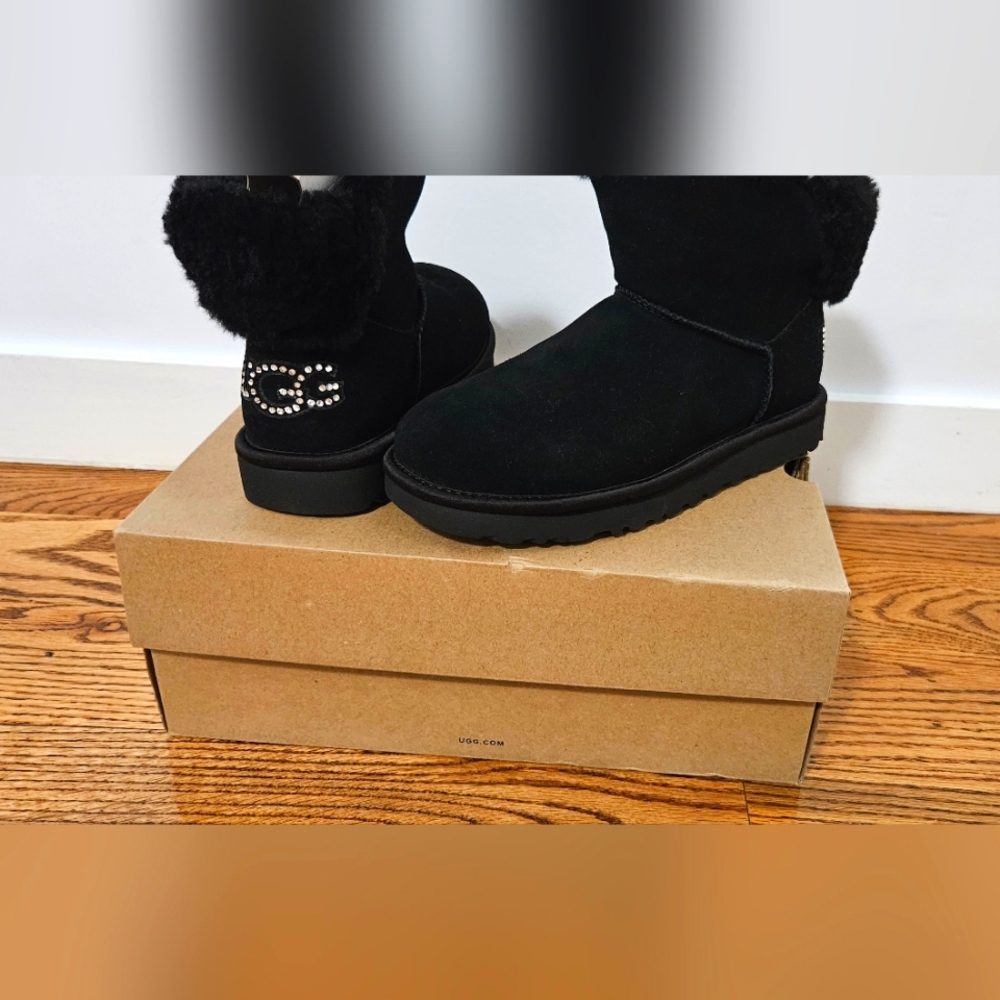 UGG®Women's Classic Bling Mini Boots